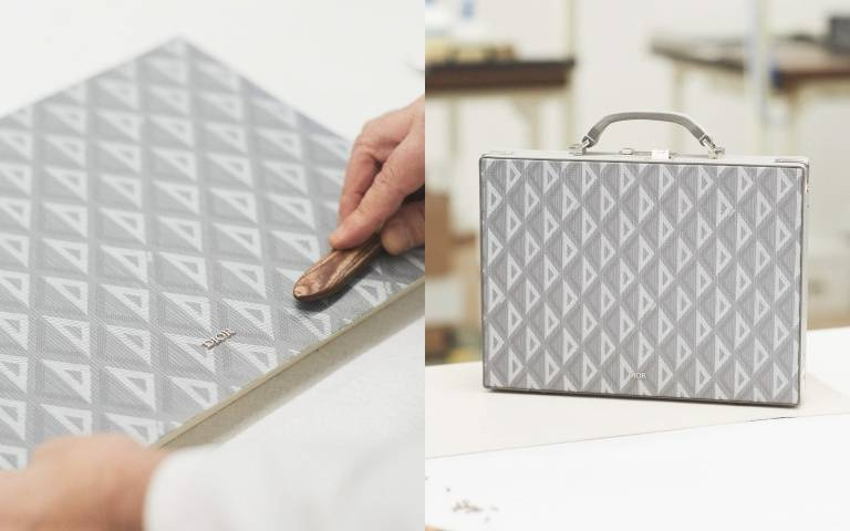 DIOR再度推出高辨識度超帥氣的全新鑽石切割圖騰的CD Diamond 男裝配件系列，全系列從包款、小皮件、腰帶都找得到！