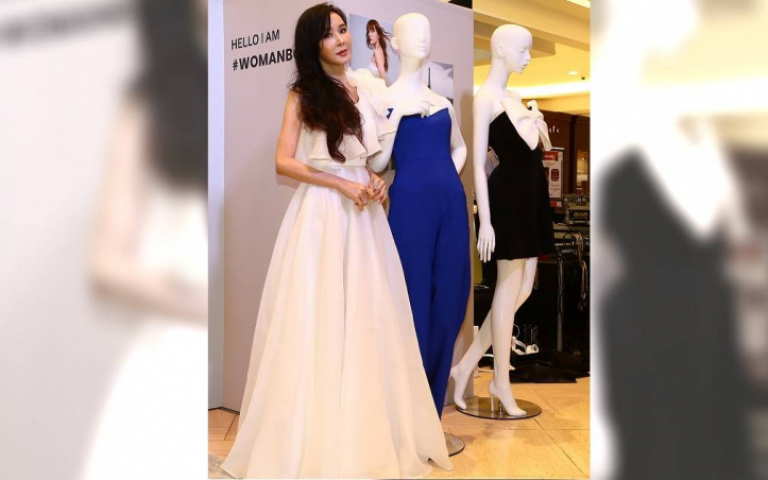 蕭薔包緊緊教小朋友游泳　瑜伽、潛水證照通通有