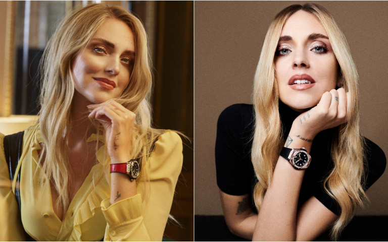 近3千萬IG粉絲追蹤，義大利時尚達人以HUBLOT鑽錶混搭出奢華反差感