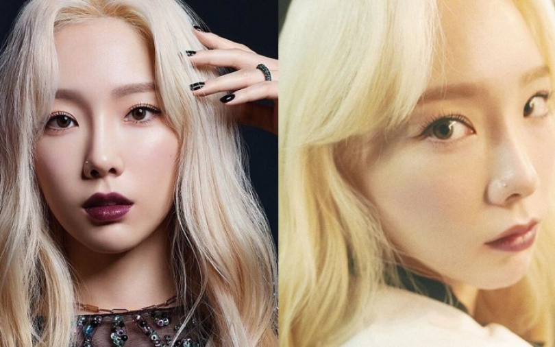 網友狂讚！太妍人間最美厭世妝　畫報裡的淺色髮搭深黑唇怎麼可以冷淡得這麼有氣質