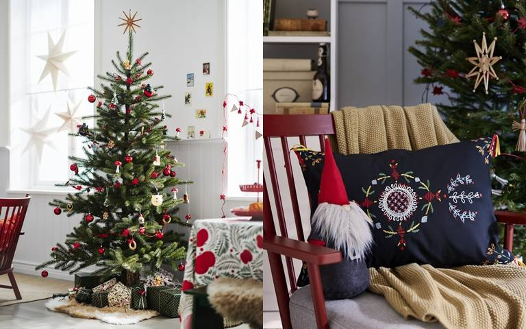 IKEA全新聖誕系列！聖誕精靈、餐巾等滿滿的北歐風格，輕鬆打造聖誕氛圍！