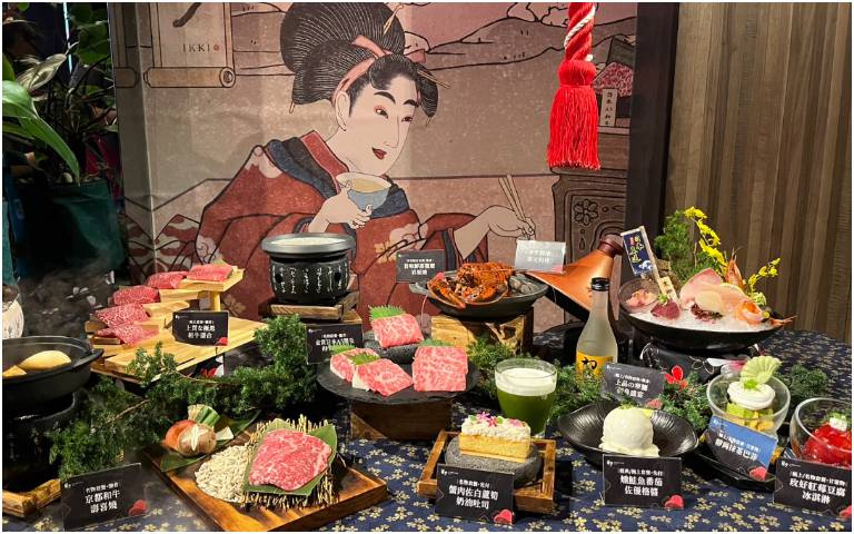 2024喜迎豐收新年！「藝奇和牛岩板燒 日本料理」推限定海陸御節料理