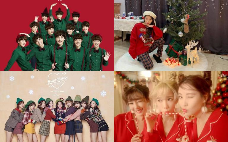 精選K-POP聖誕歌單!IU、EXO、TWICE首首是經典,粉絲必聽!