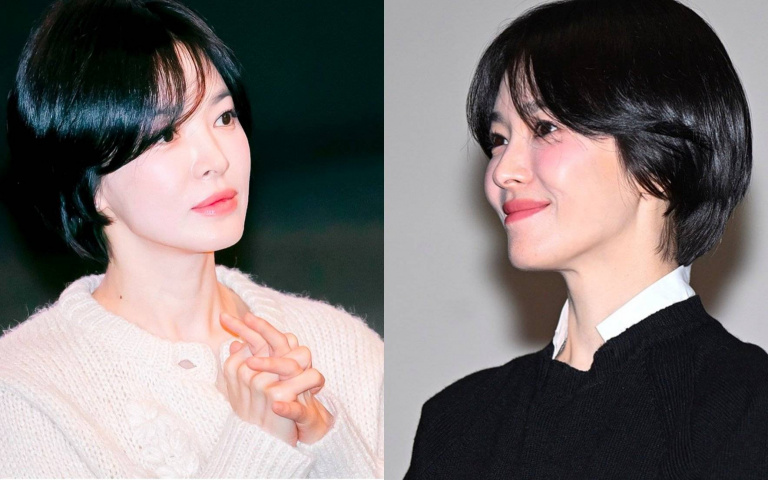 宋慧喬再現「高顏值殺手級魅力」！多張近距離側臉照曝光　美到讓人屏息！