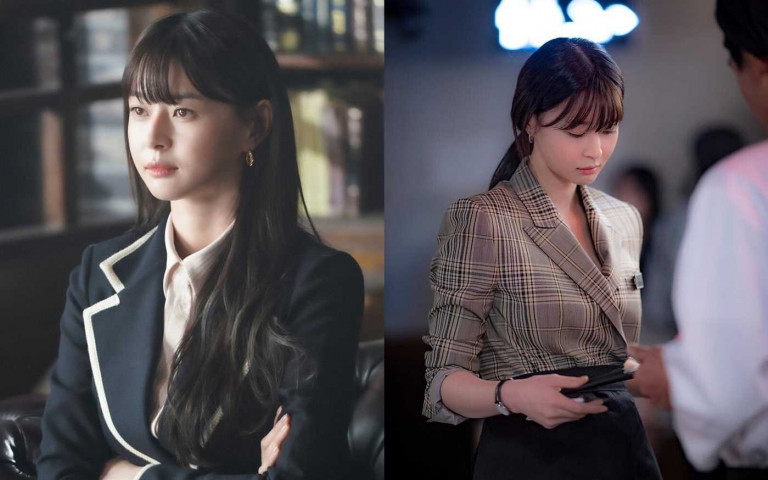 《梨泰院Class》最美女二權娜拉 靠西裝外套和精緻耳環聰明完勝職場穿搭!
