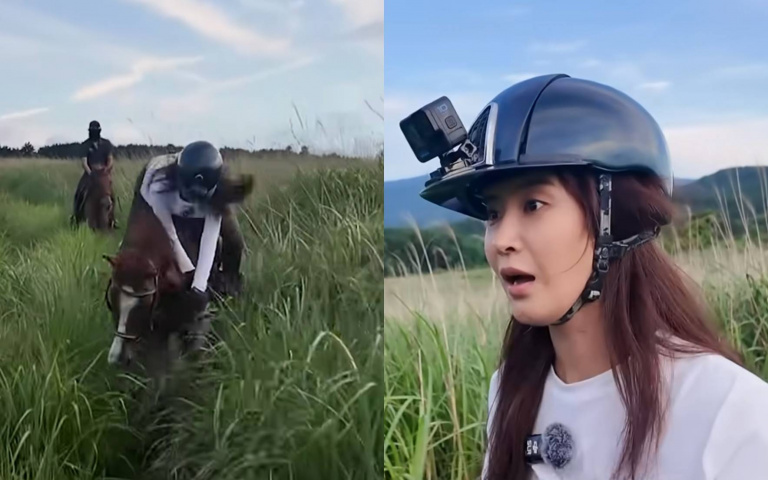 少女時代俞利墜馬！Vlog拍下驚險瞬間，親曝「幸好有戴護具」正面態度獲讚