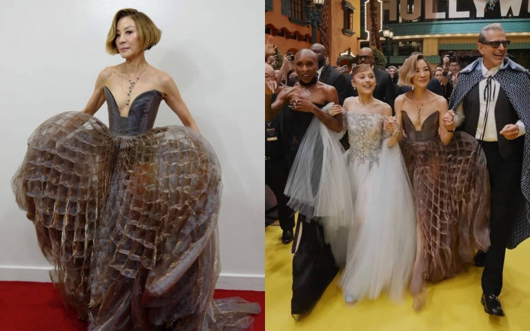 63歲大咖女星穿「牛肚禮服」被酸爆？紅毯造型掀論戰！網友狠批：有年紀就該穿得更優雅