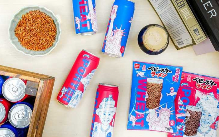 是點心還是啤酒？最酷聯名　能「吃」的啤酒最絕配