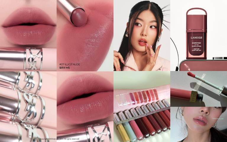 2026三大現象級神作！YSL煙霧唇膏、PRADA 光凍唇釉、蘭芝水光唇釉，保養成分再升級讓嘴唇嫩爆零唇紋