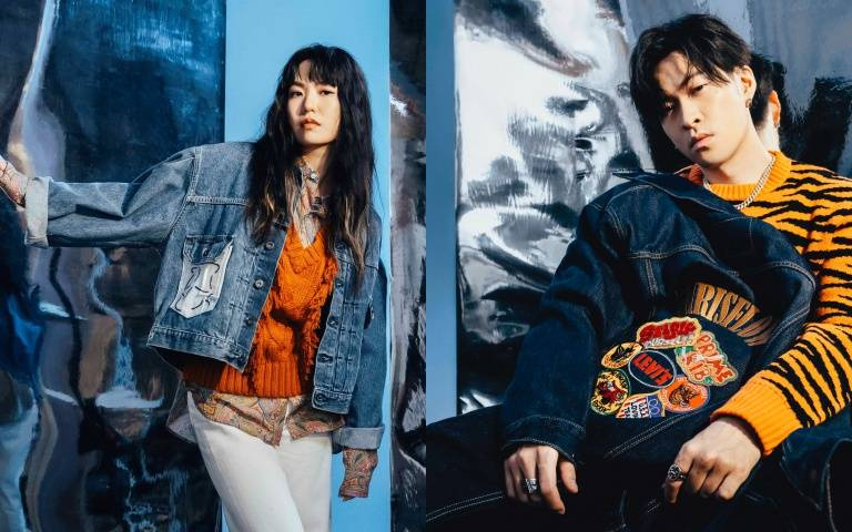 用 LEVI'S Tailor Shop 打造冬日專屬外套!孫盛希、唐仲彣穿上全新訂製 Trucker 丹寧外套玩音樂