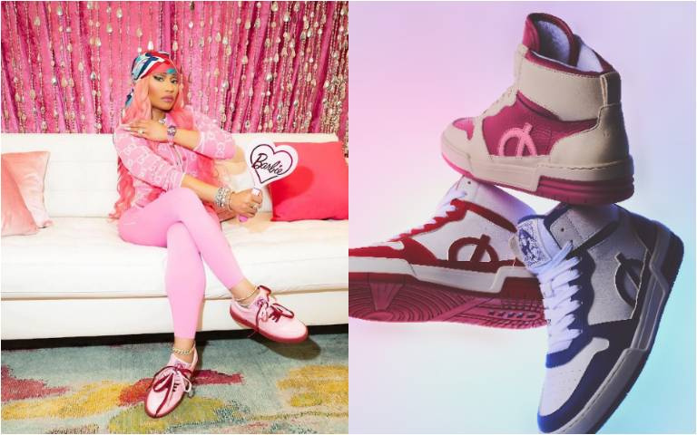 饒舌女皇Nicki Minaj跨界聯名LØCI！打造11款時尚小粉鞋，鞋控必收！