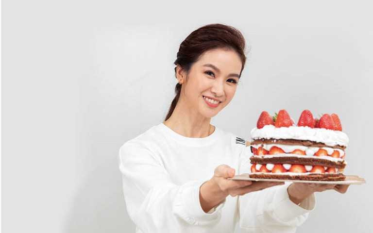 【娛樂TeaTime】全家有口福 陳小菁手作蛋糕討好女兒