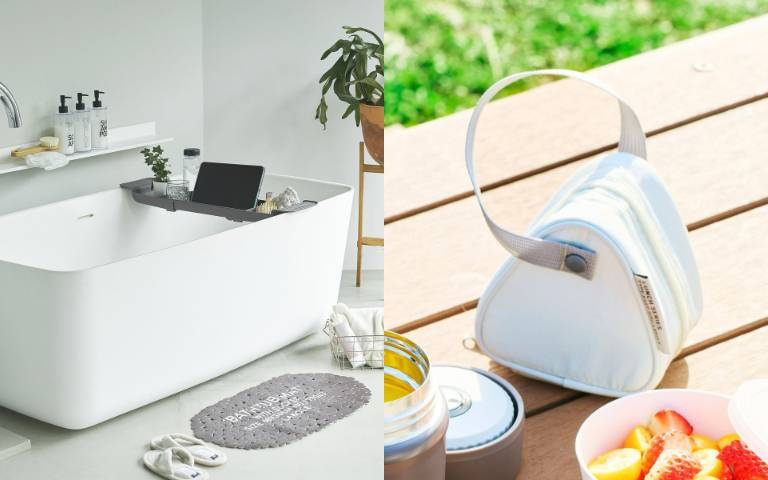 南港LALAPORT「LAKOLE楽好楽」必買推薦！浴缸托盤、飯糰包都超想要，日系平價雜貨店太好逛