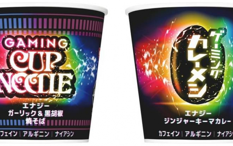 專為遊戲玩家推出!不怕湯汁弄髒設備的「日清 GAMING」杯麵杯飯