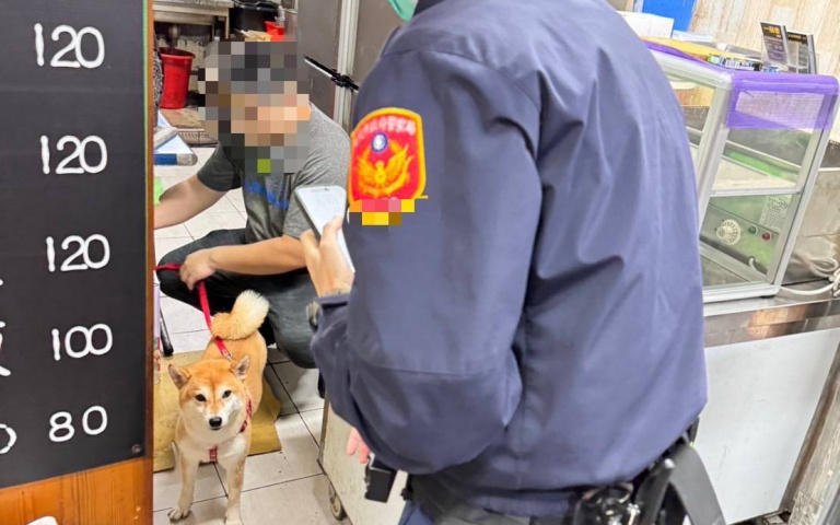 笑死!飼主弄丟愛犬求協尋 柴柴竟去便當店騙雞腿「員警上門還在吃」