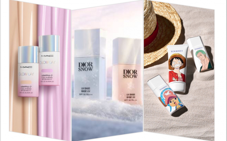 小紅書上推爆2025年新款防曬妝前乳：Dior、M·A·C、雪肌精航海王聯名，哪款是最厲害的百搭妝前乳？