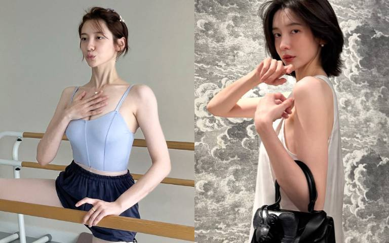 從《財閥家》到《妳和其餘的一切》美出新高度！朴智賢「千金臉」太吸睛，靠芭蕾練出直角肩＋天鵝頸