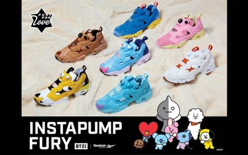 防彈少年團登台前預熱!宇宙大明星BT21聯名球鞋先衝一波時尚話題!