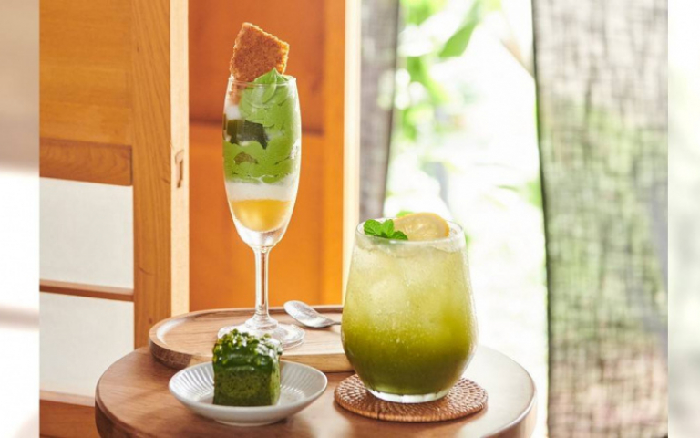 在日式古蹟中品嘗抹茶甜點 「春日抹茶帕菲杯」華麗上市