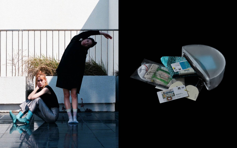 北美館也有出襪子！館藏衍伸出創意襪著，紗線交織出畫作抽象筆觸