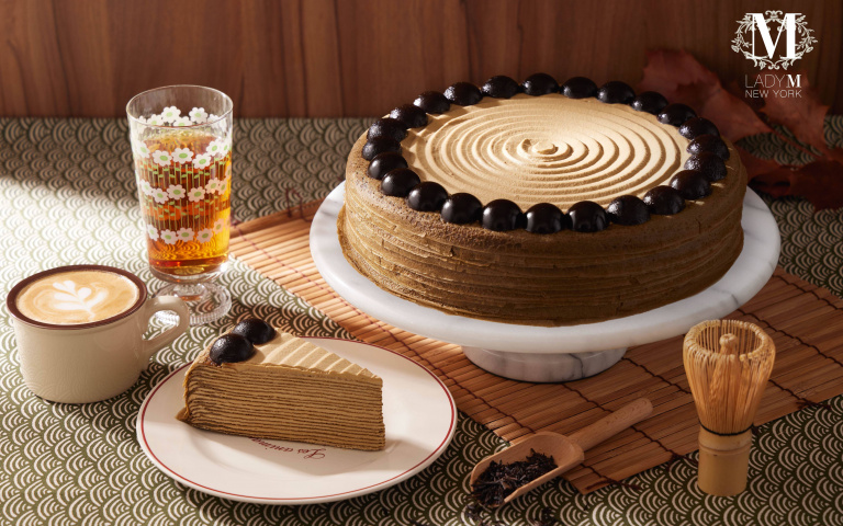 Lady M在臺中也可以內用啦！獨家口味焙茶千層蛋糕販售日倒數中