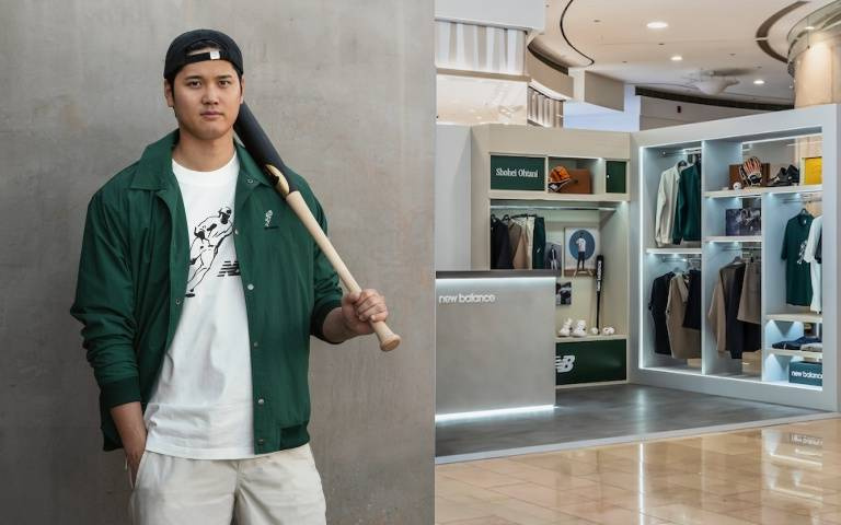 New Balance與大谷翔平聯名首賣!台北101推出『New Balance大谷翔平限定特展』