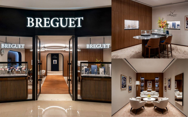 歡慶寶璣Breguet台北101專賣店全新概念盛大開幕,店內兩款首次曝光的雙陀飛輪腕錶讓錶迷收藏家大讚:這工藝真的太厲害!