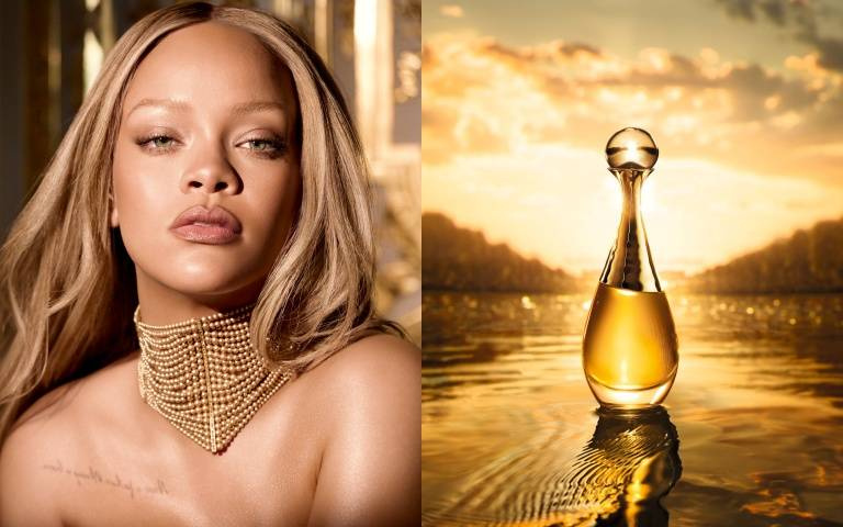 果然超時尚!時尚教主蕾哈娜 Rihanna 為Dior J'adore 香水系列拍攝全新廣告大片,超強氣場展現經典香氛不容忽視的神存在!