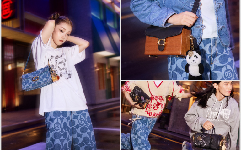 2026必收跨界聯名！COACH攜手CLOT推「熊貓凝凝、餃子掛飾」超吸睛，聯名標識印花T恤展現真我態度