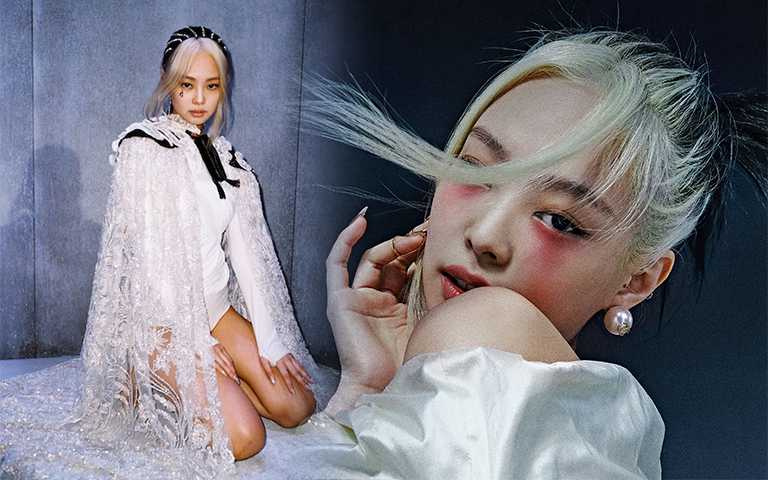 JENNIE又登熱搜NO.1! 這次大搞怪,染了時尚「黑白髮色」