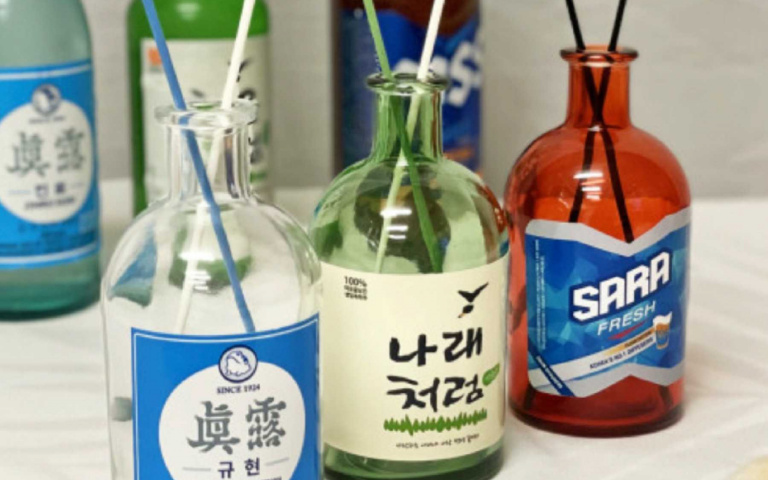 100%不會醉!韓國經典燒酒全變「擴香瓶」,酒量再差也不用擔心!