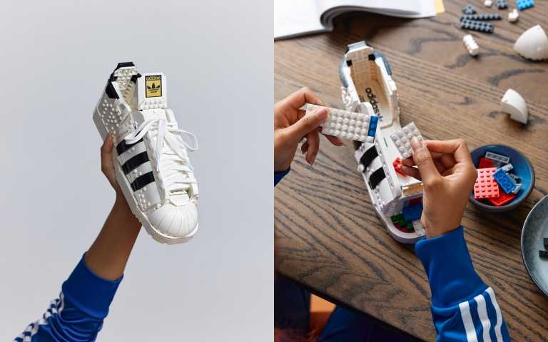 球鞋控都該來一雙!adidas Originals首度攜手樂高,把經典鞋款Superstar變成超可愛積木收藏