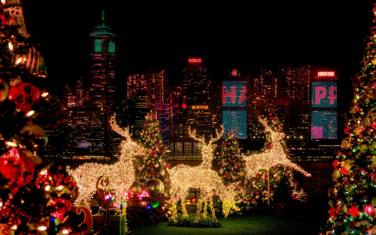 香港繽紛冬日巡禮登場　盤點5大耶誕打卡熱點　取消「黃碼」限制遊港更便利