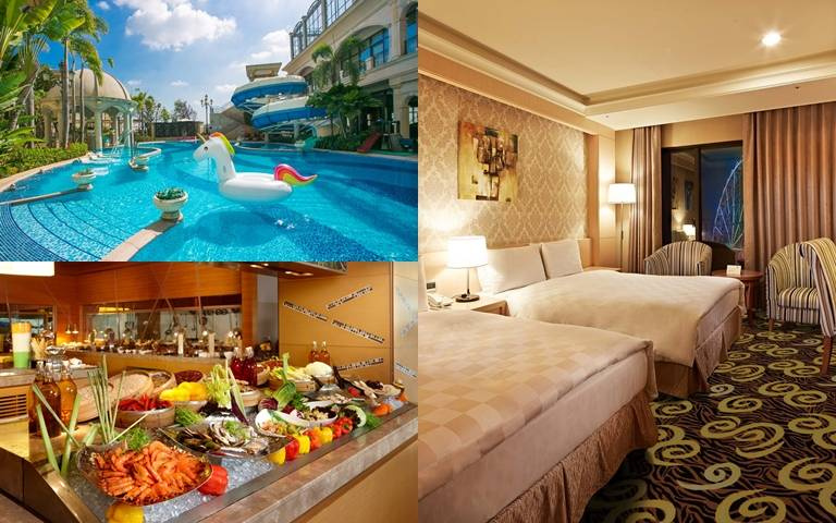 入住飯店+1元就送禮盒！再體驗限定戶外烤肉，紅白酒、啤酒無限暢飲！