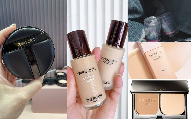 2025最狂春夏底妝清單！氣墊、粉底液、粉餅＋超時髦美妝蛋一次網羅