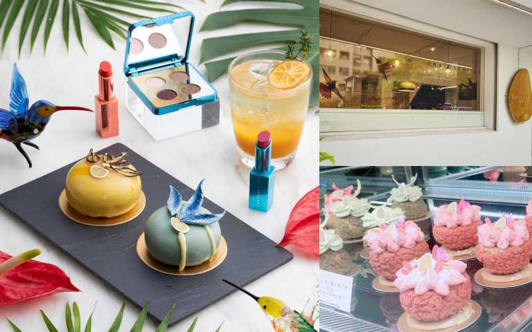 最強法式甜點「精品穿石CHANTEZ」 X奢華保養品牌香緹卡,推出網美系飛行寶石下午茶