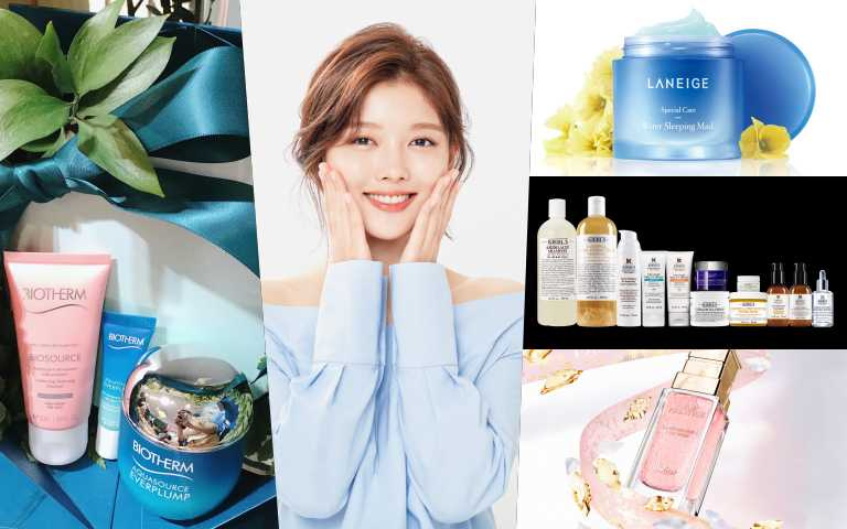 金裕貞最愛蘭芝晚安面膜、DIOR貴婦維他命精華、KIEHLS最強12明星品、碧兒泉最強保濕霜,通通推出大瓶裝,一次讓你買好買滿!
