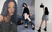女神金裕貞辣度破表！一轉身美背長腿曝光，代言CHARLES & KEITH、同款瞬間爆搜