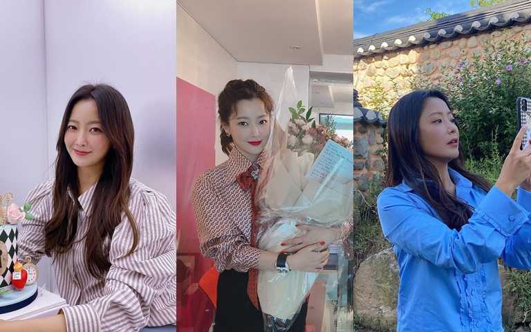 金喜善根本是襯衫女王!怎麼穿才叫做優雅又有氣質?跟她學準沒錯