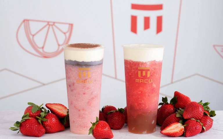用喝的甜點!知名手搖飲推出「草莓提拉米蘇2.0」,經典款「芝芝草莓果粒」有夠誘人!