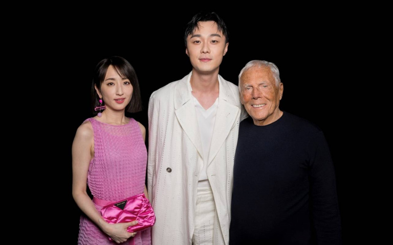 柯佳嬿、施柏宇化身時尚咖 登上Emporio Armani IG版面