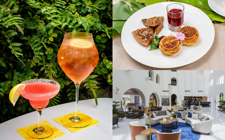 淡水河畔最美酒店推微醺下午茶　茶點、夏季限定調酒享受悠閒時光