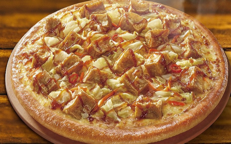 我的老天鵝！　臭味相投的臭豆腐、榴槤都做成披薩口味了