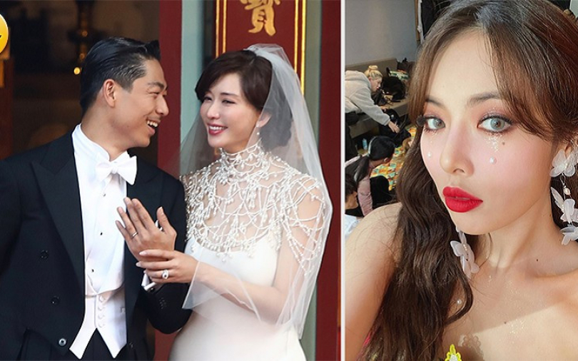 林志玲、泫雅「珍珠時尚」超時髦的歐膩風　氣質、氣場都強大