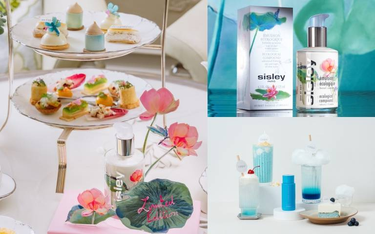 藝術與甜點的療癒對話！Sisley×文華東方、ORBIS×waku waku 聯名登場