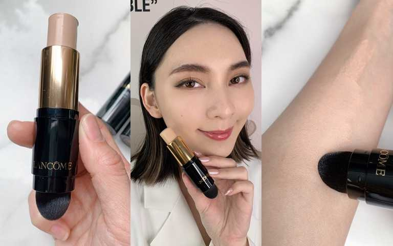 蘭蔻 #吸油粉底棒 2.0進階版 直接內嵌毛孔神隱刷!完全不沾手就能快速完成遮瑕效果更驚人的自然霧光底妝