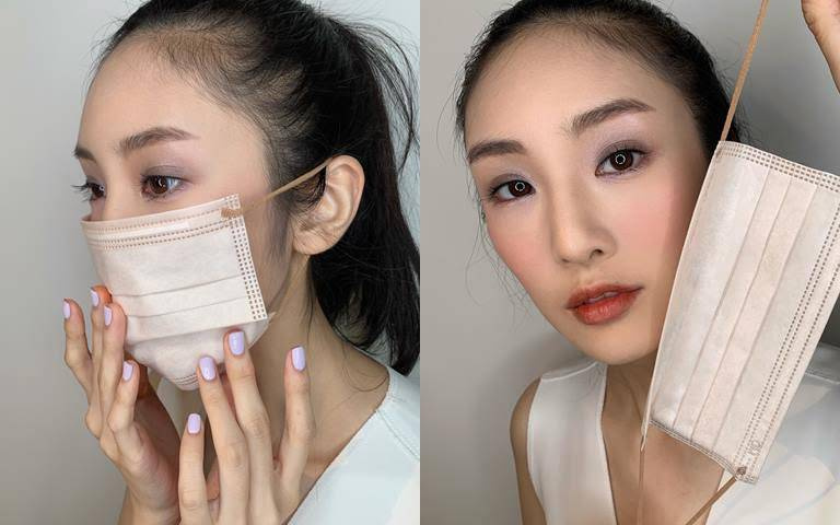 彩妝師親授「口罩妝」最強攻略!就算一整天都戴口罩,妝感還是這麼美!