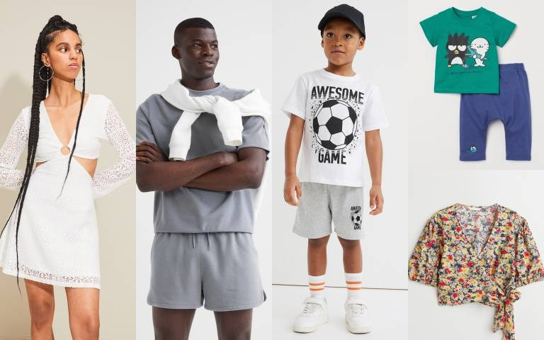 下殺三折!H&M 2022夏季折扣超殺,精選童裝、男女裝,這檔最後一波快衝!!