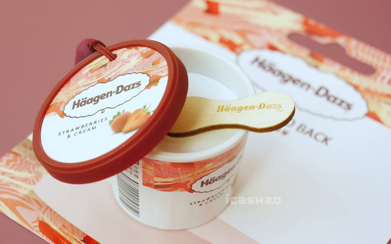 消暑到底！哈根達斯冰淇淋與百威啤酒立體icash2.0清涼上市！