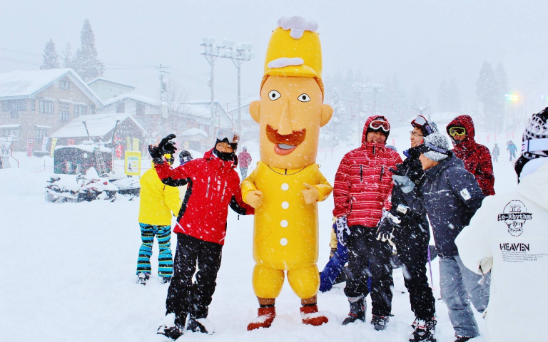 遠離塵囂新潟旅宿1／「湯澤公園度假村」與滑雪場零距離　一出飯店就開滑